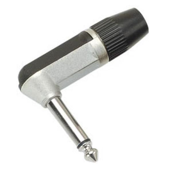 SILTRON Professional Angled Mono TS Pole Jack Plug 6.35mm جك مونو مسمار معكوف جودة عالية